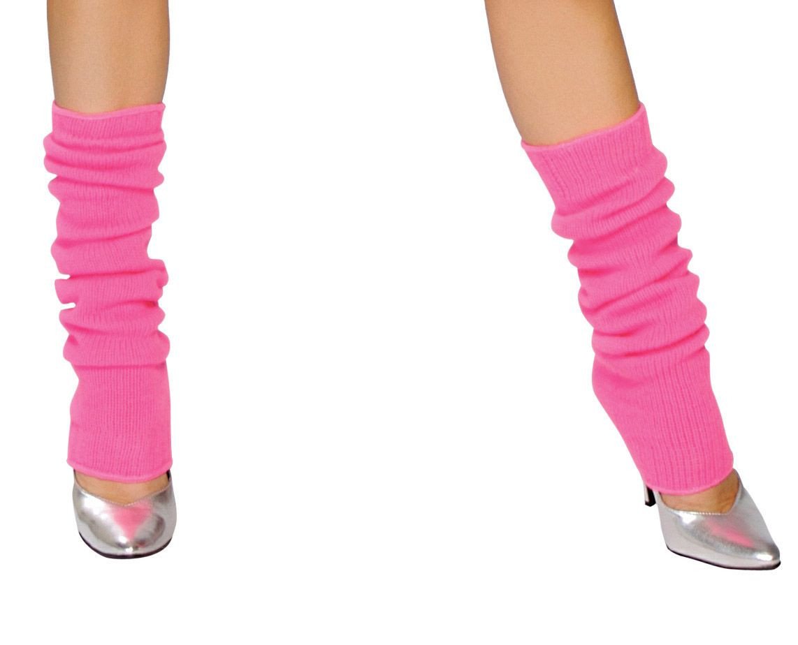 Solid color leg warmers